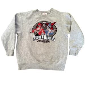 Disney Store Exclusive Power Rangers Operation Overdrive Boys Sweater Size 7/8